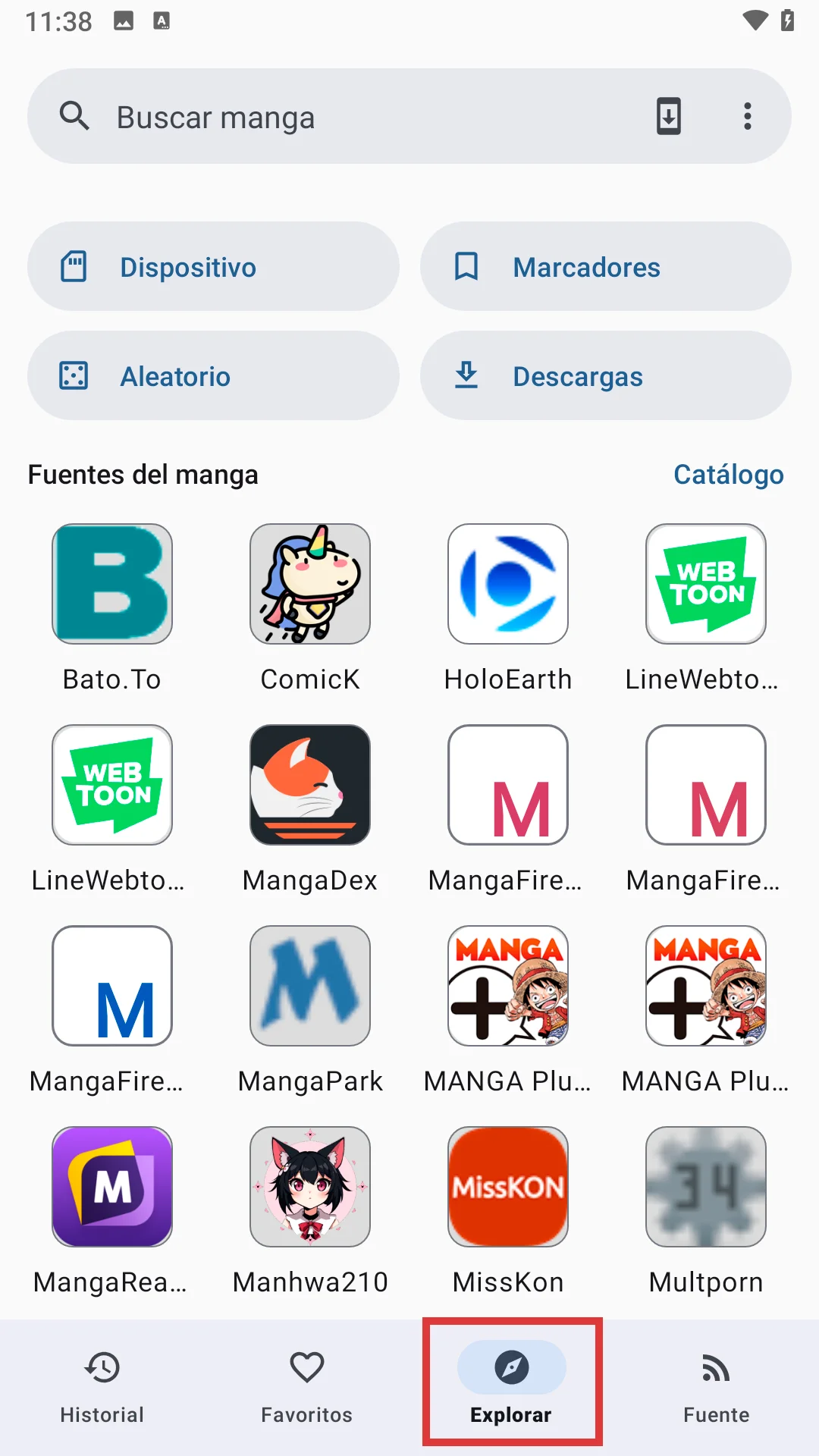 Paso 14 - Explorar extensiones Kotatsu