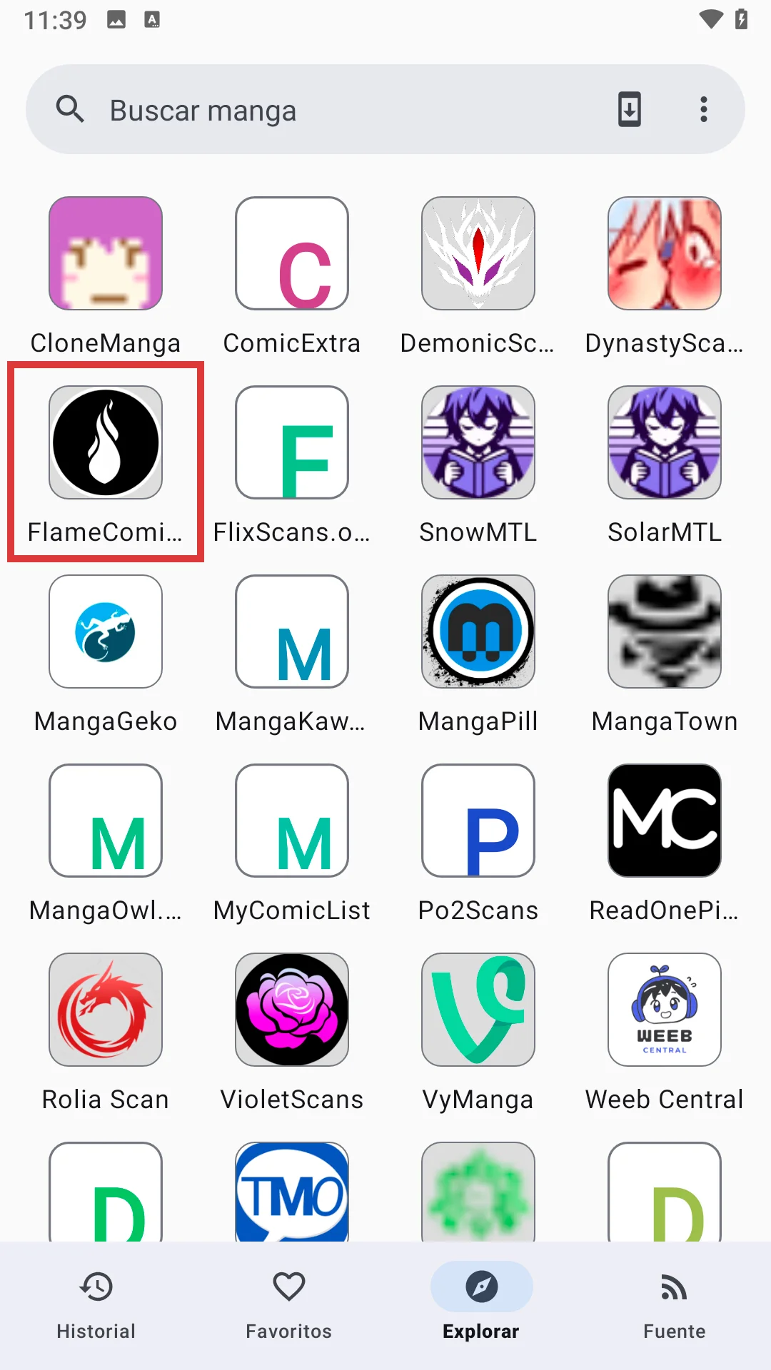 Paso 15 - Seleccionar extensión Kotatsu