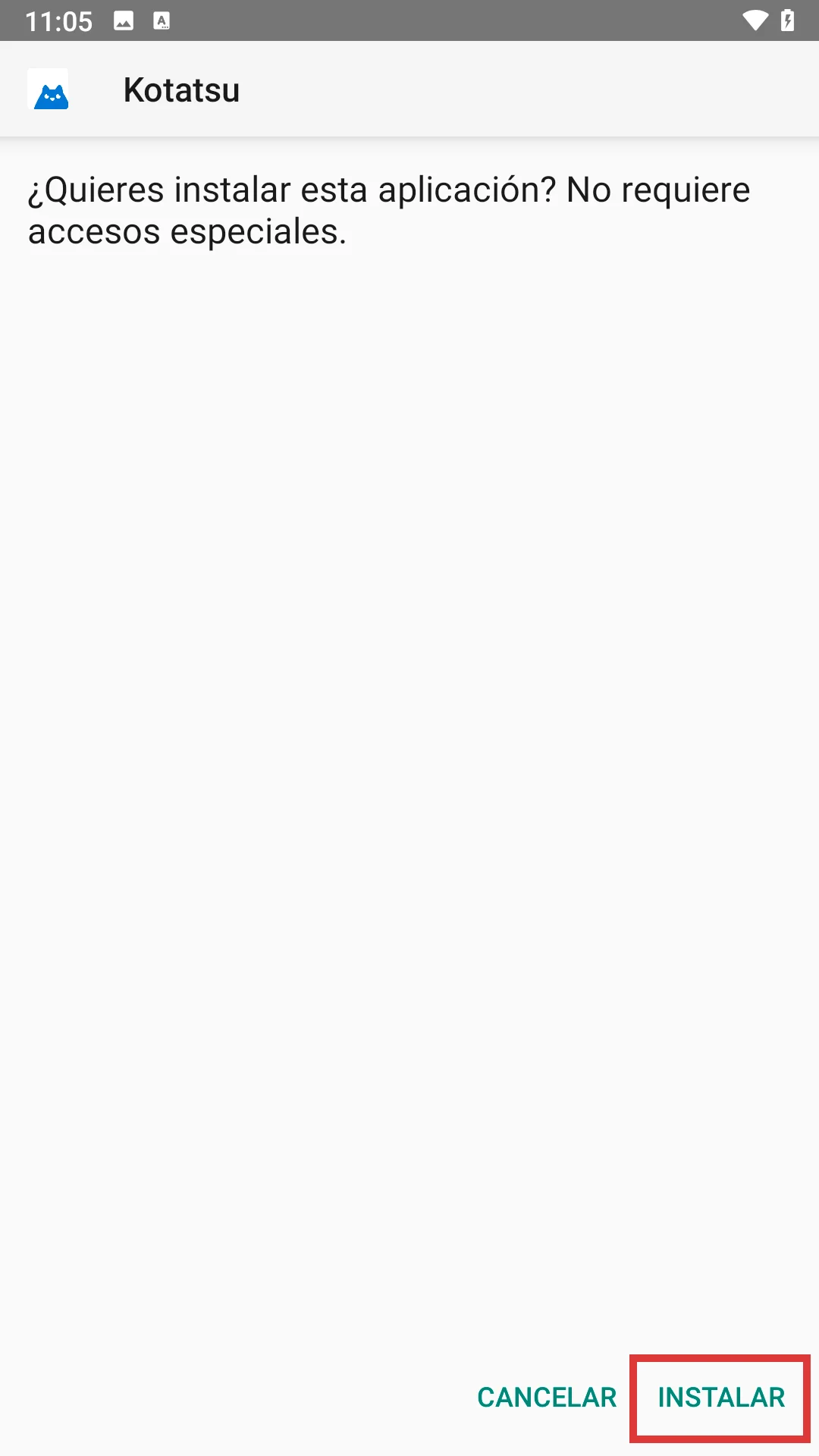 Paso 5 - Instalar Kotatsu APK