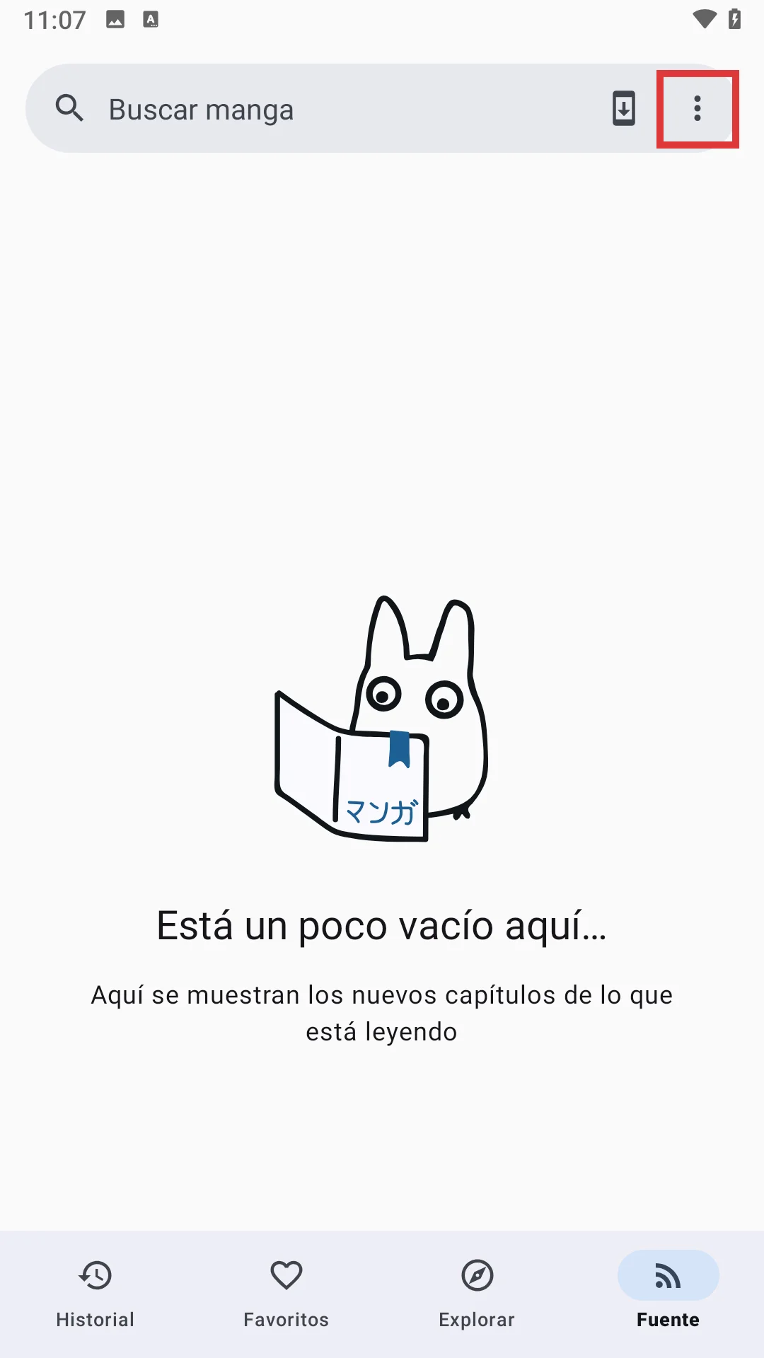 Paso 9 - Menú opciones Kotatsu